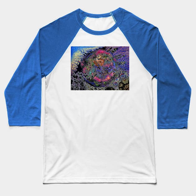 Life star nebula Baseball T-Shirt by ElectroHeavie